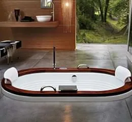 Banheira Europe Wood Jacuzzi